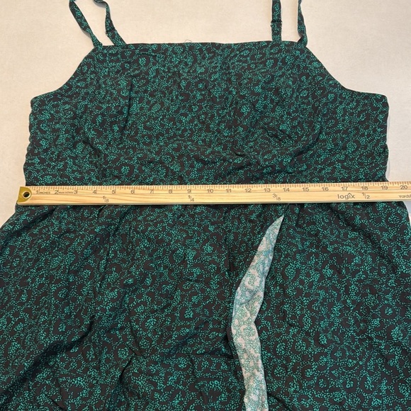 NWT Torrid Tea Length Challis Square Neck Dress Leopard Convo Bosphorus Size 2X - Picture 9 of 16